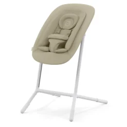Chaise haute évolutive lemo 4en1 sand white