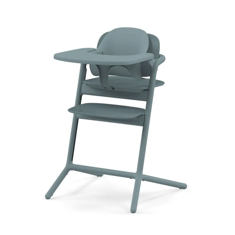 Chaise haute évolutive lemo 4en1 stone blue