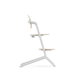 Chaise haute évolutive lemo sand white
