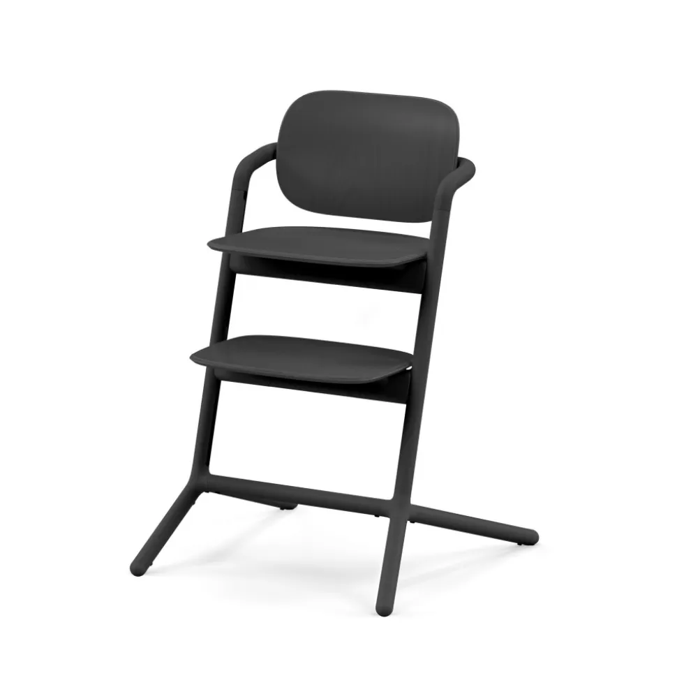 Chaise haute évolutive lemo stunning black
