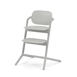 Chaise haute évolutive lemo suede grey
