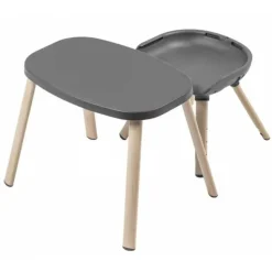 Chaise haute évolutive moa beyond graphite² eco