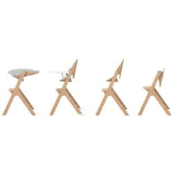 Chaise haute évolutive nesta naturel