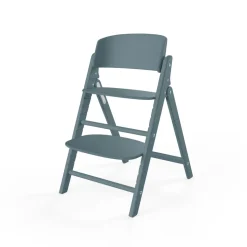 Chaise haute évolutive pliante click & fold stone blue