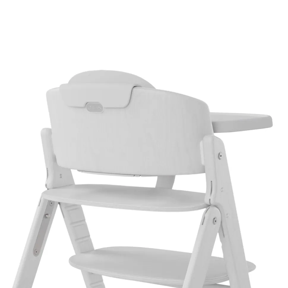 Chaise haute évolutive pliante click & fold 4en1 all white