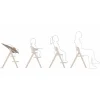 Chaise haute évolutive pliante click & fold all natural