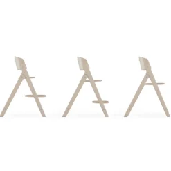 Chaise haute évolutive pliante click & fold all natural