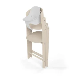 Chaise haute évolutive pliante click & fold 3en1 all natural