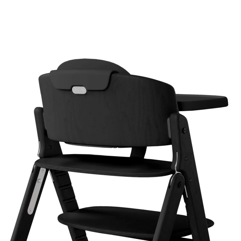 Chaise haute évolutive pliante click & fold 4en1 stunning black