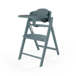 Chaise haute évolutive pliante click & fold 3en1 stone blue