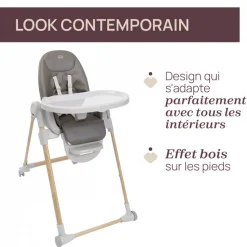 Chaise haute évolutive polly armonia scandinavian