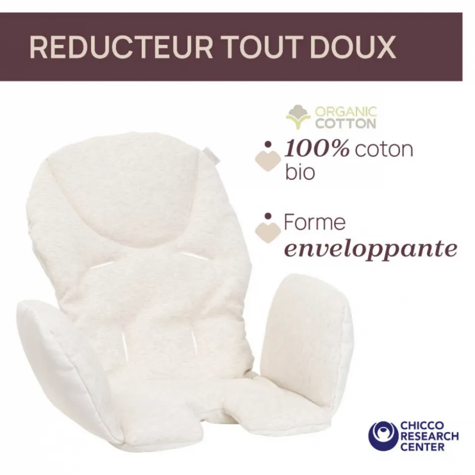 Chaise haute évolutive polly armonia motherpearl