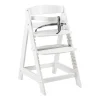 Chaise haute évolutive sit up click bois blanc laqué
