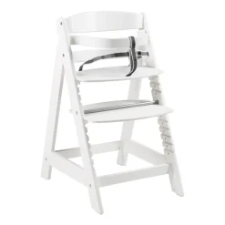 Chaise haute évolutive sit up click bois blanc laqué