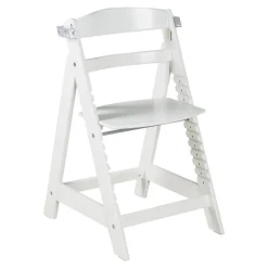 Chaise haute évolutive sit up click & fun bois blanc