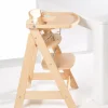 Chaise haute évolutive sit up fun bois naturel