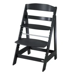 Chaise haute évolutive sit up flex bois noir