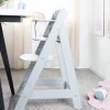 Chaise haute évolutive sit up flex bois gris