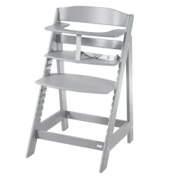 Chaise haute évolutive sit up flex bois gris