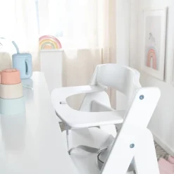 Chaise haute évolutive sit up flex bois blanc