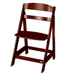 Chaise haute évolutive sit up flex bois brun
