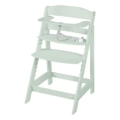 Chaise haute évolutive sit up flex bois menthe