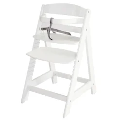 Chaise haute évolutive sit up lll bois blanc laqué
