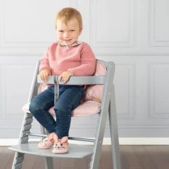 Chaise haute évolutive sit up lll bois gris