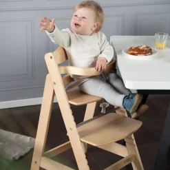 Chaise haute évolutive sit up lll bois naturel