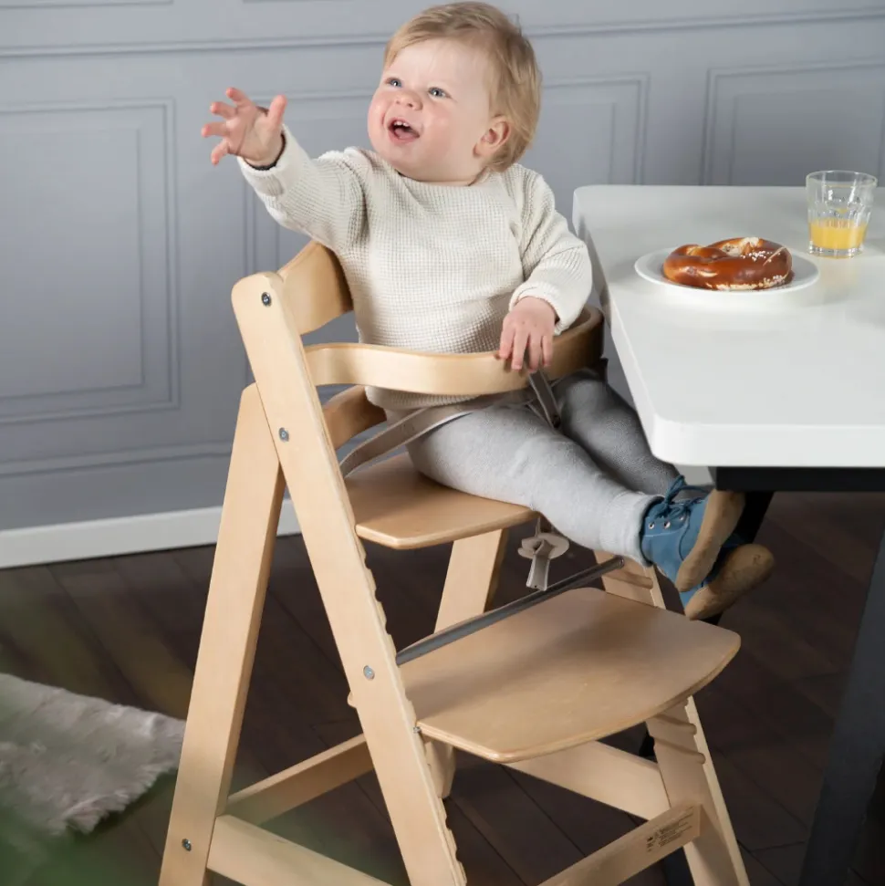 Chaise haute évolutive sit up lll bois naturel