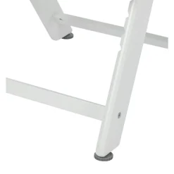 Chaise haute évolutive timba 2 blanc avec coussin gris