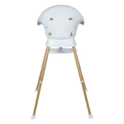 Chaise haute évolutive ultimo 3 luxe white et naturel