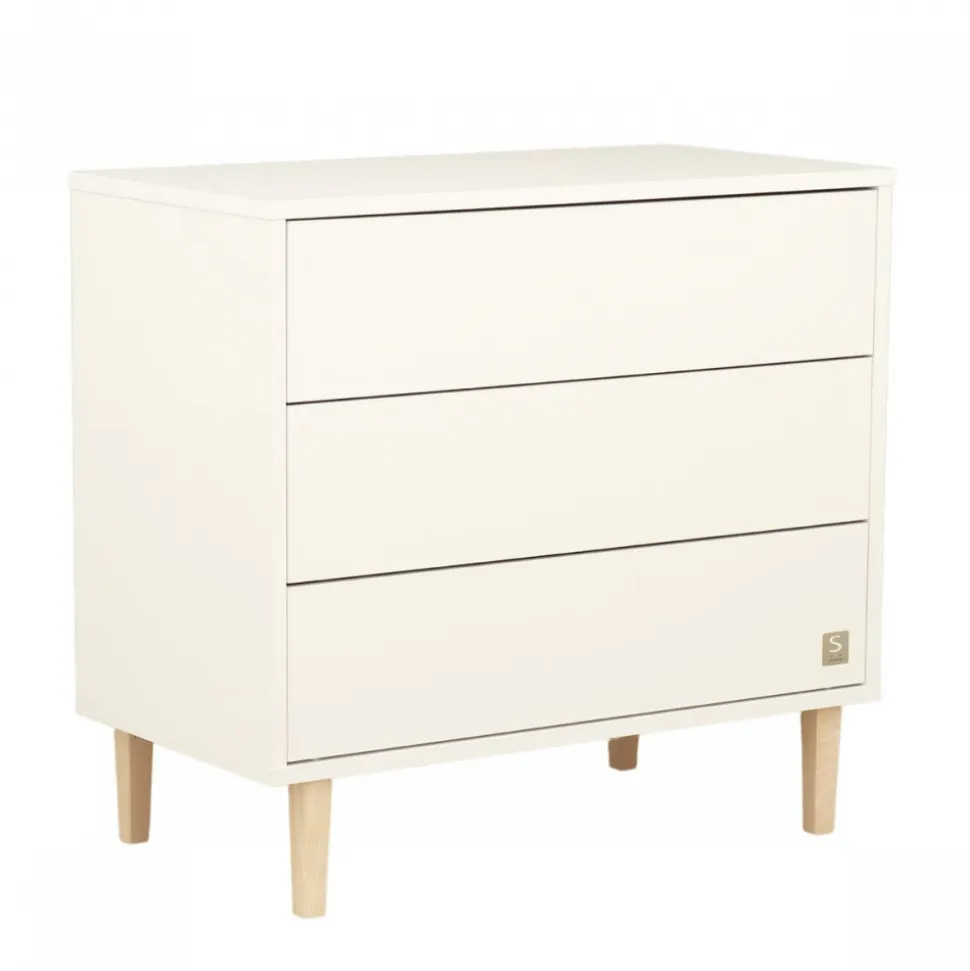 Chambre bébé duo lit 70*140 cm+ commode 3 tiroirs paloma