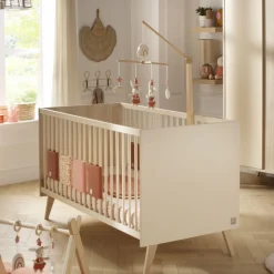 Chambre bébé duo lit + commode melinee
