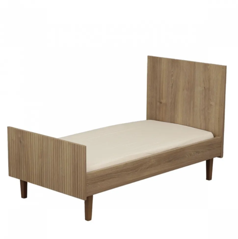 Chambre bébé duo lit + commode mokka