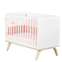 Chambre bébé duo lit 60x120cm + commode serena