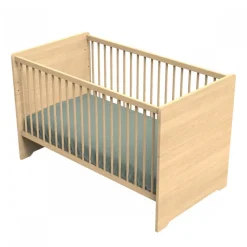 Chambre bébé duo lit 70x140cm + commode cannelle