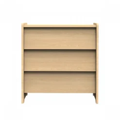 Chambre bébé duo lit 60x120cm + commode cannelle