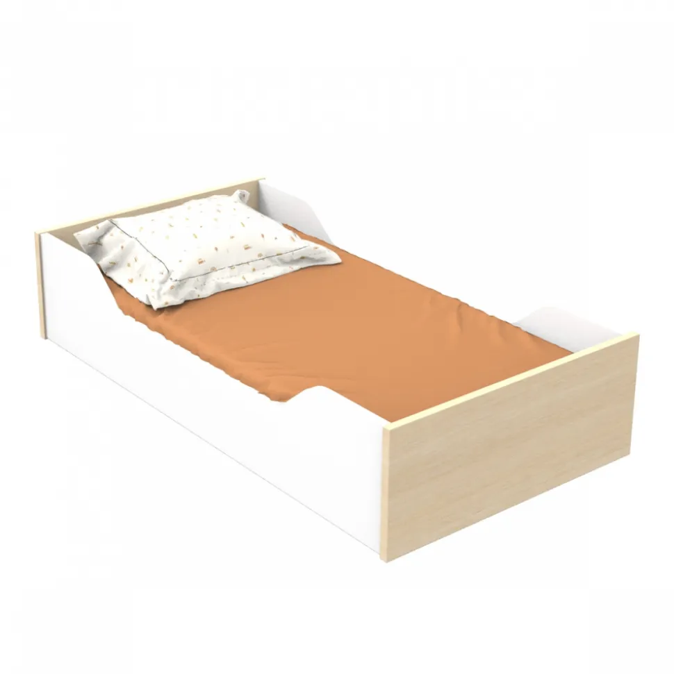 Chambre bébé duo lit 70x140cm + commode nature