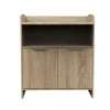 Chambre bébé duo lit 60x120cm + commode azur