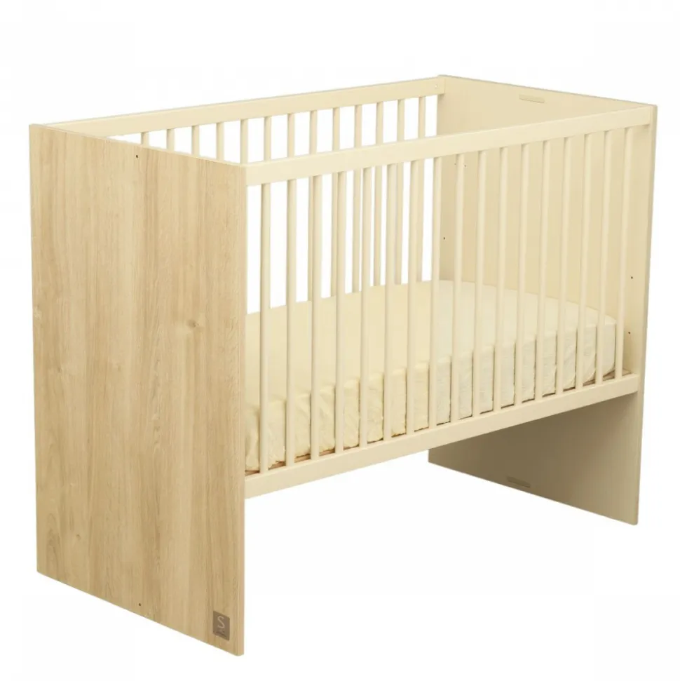 Chambre bébé duo lit 60x120cm transformable + commode melinee