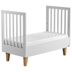 Chambre bébé duo lit 70x140 + commode blanc lounge