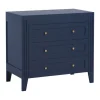 Chambre bébé duo lit 70x140 + commode indigo milenne