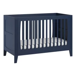Chambre bébé duo lit 70x140 + commode indigo milenne