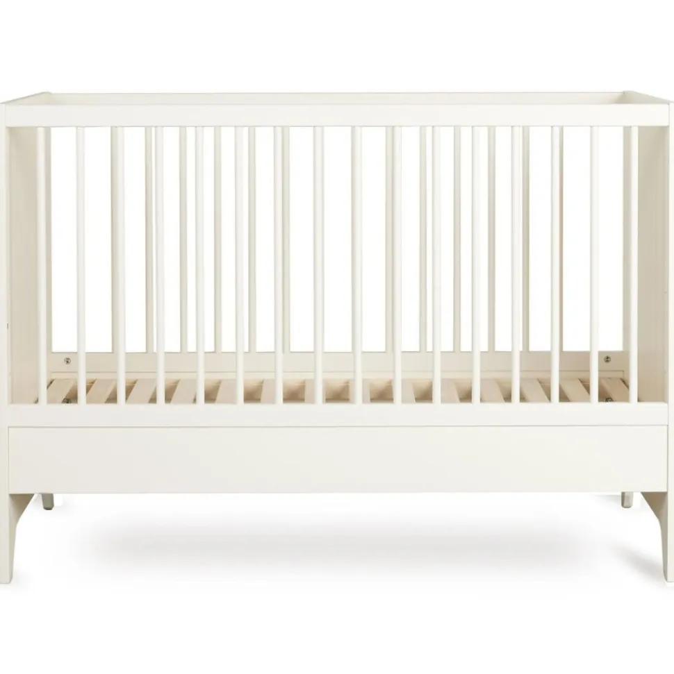 Chambre bébé duo tsugi lit 60 x 120 cm + commode avec plan à langer butter