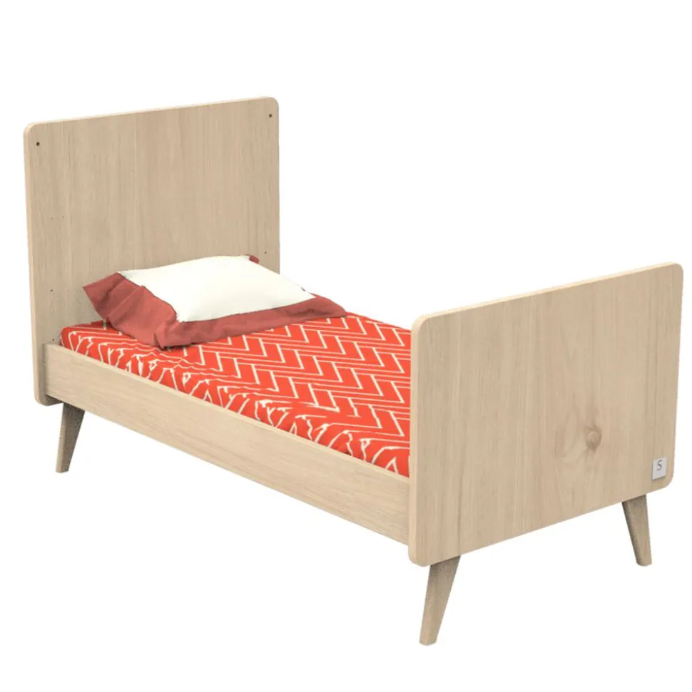 Chambre bébé duo 70x140cm + commode arty