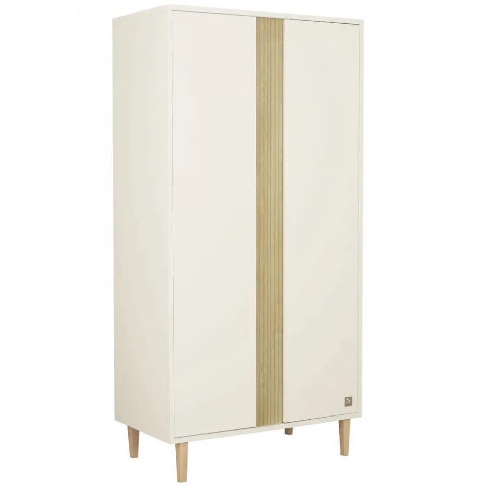 Chambre bébé trio lit 60x120cm + commode 3 tiroirs + armoire paloma