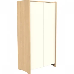 Chambre bébé trio lit 60x120cm + commode + armoire vanille
