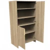 Chambre bébé trio lit 70x140cm + commode+ armoire azur