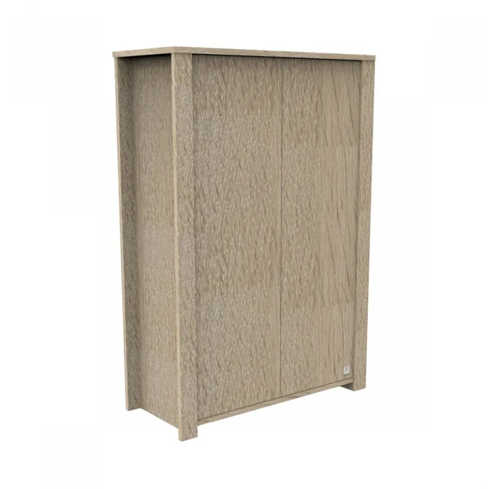 Chambre bébé trio lit 60x120cm + commode + armoire antonin bois